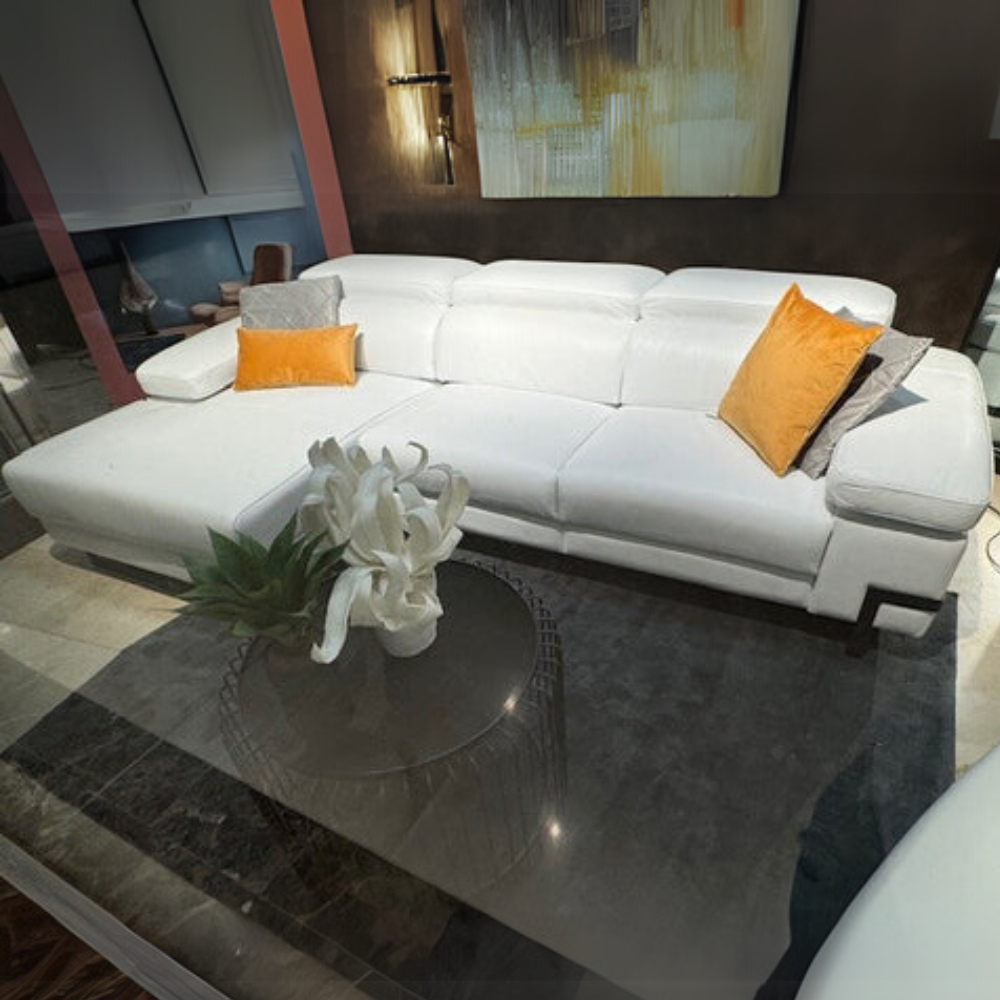 Chaiselongue asientos relax en piel modelo ACAPULCO