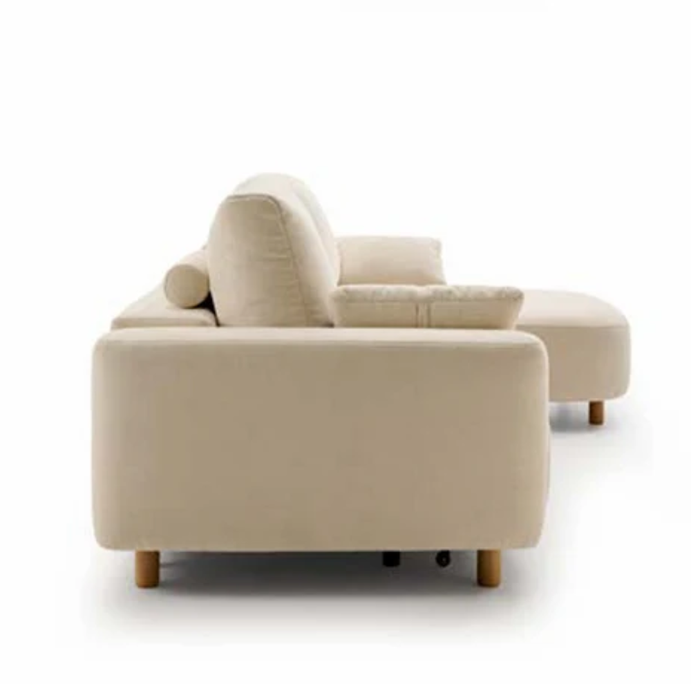 Chaiselongue de diseño modelo Cloud con pata alta
