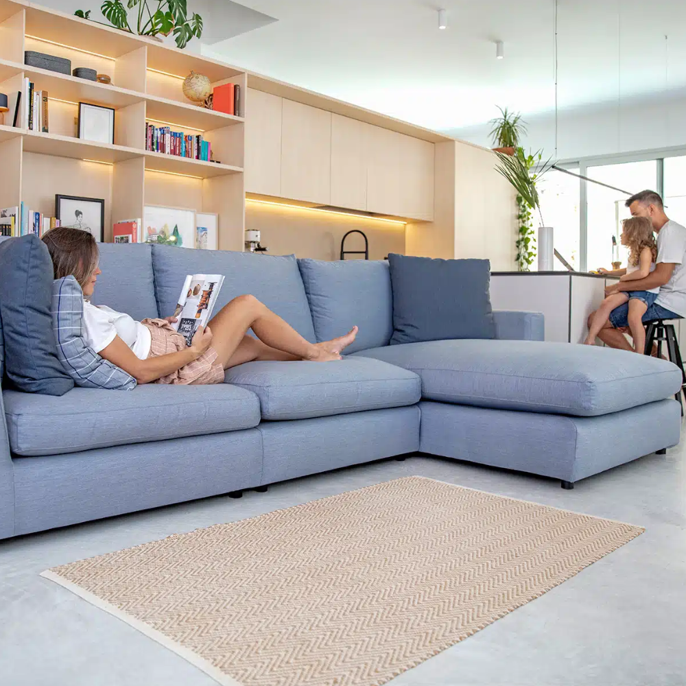 Chaiselongue de diseño modelo IBISSA