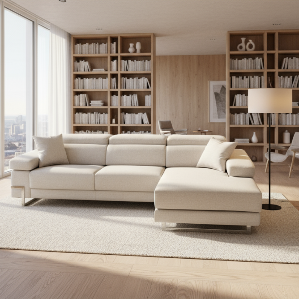 Chaiselongue modelo ACAPULCO en tela Aquaclean