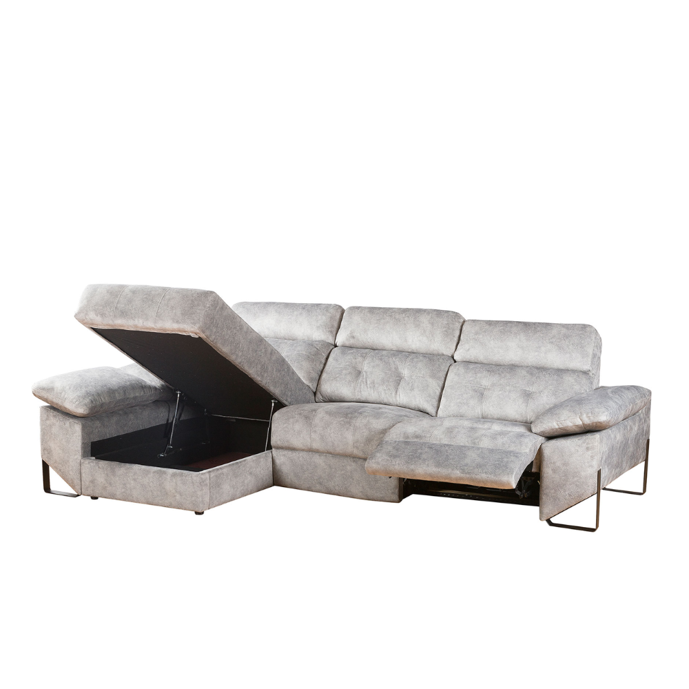 Chaiselongue modelo OKLAHOMA con asientos relax motorizados