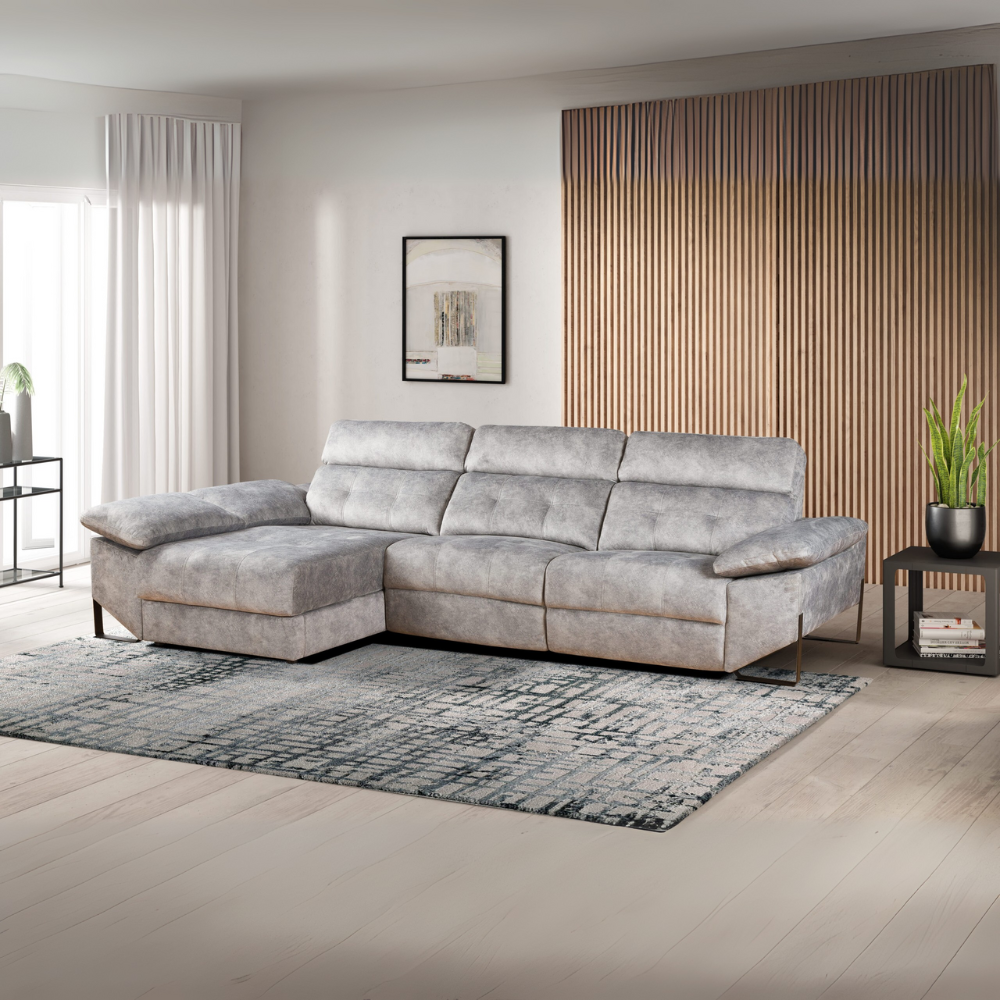 Chaiselongue modelo OKLAHOMA con asientos relax motorizados