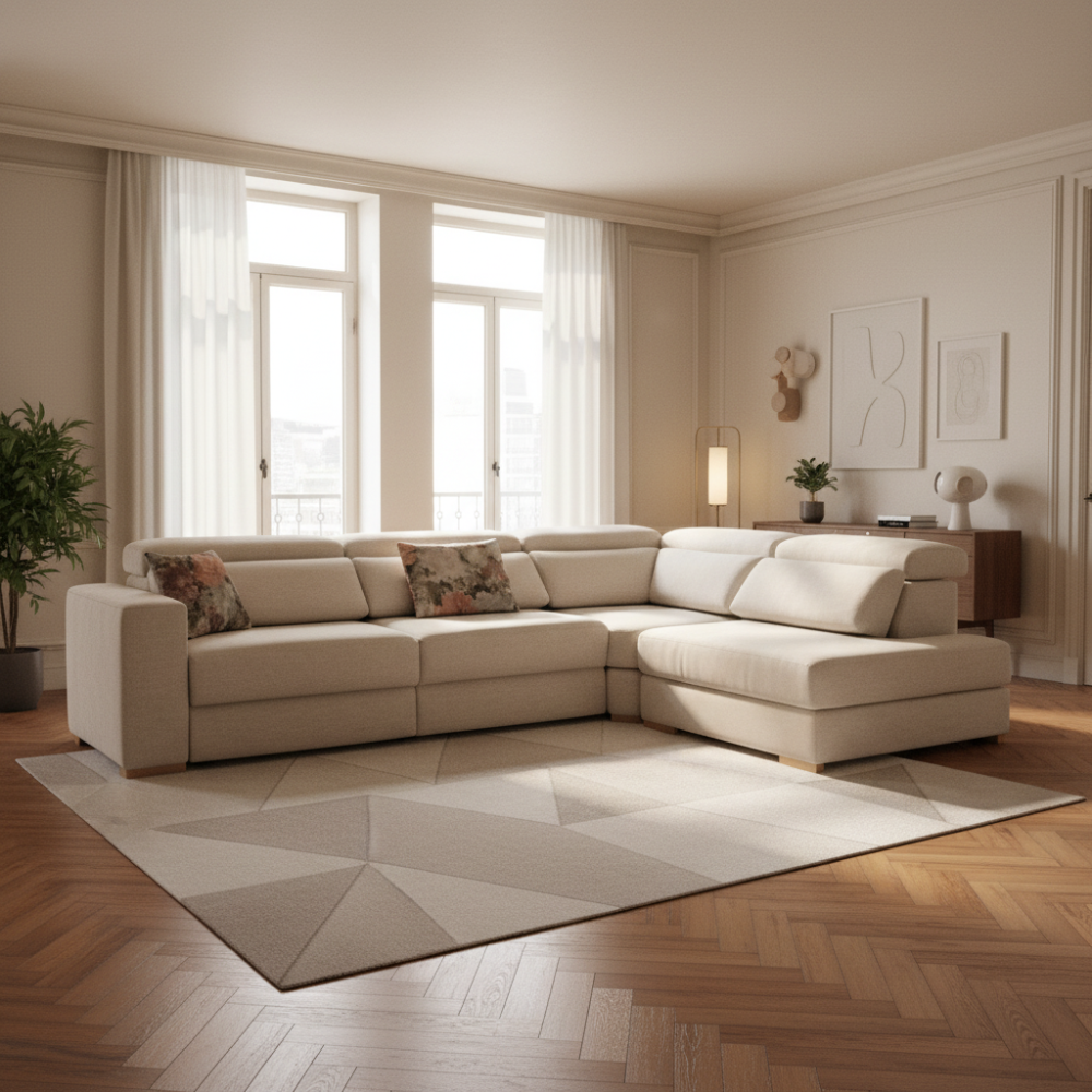 Rinconera de diseño abierto con asientos relax modelo STING