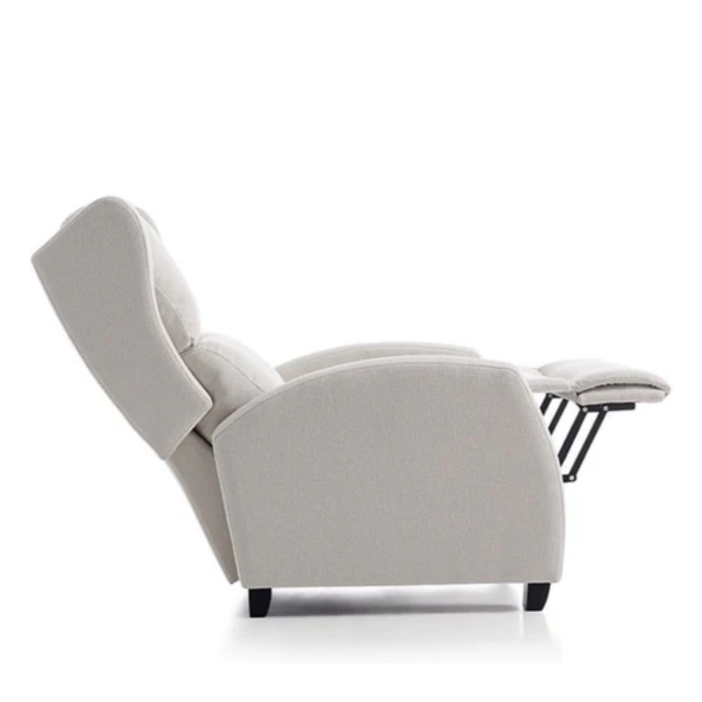 Sillón Relax manual modelo ELEFANT tapizado Aquaclean Mystic