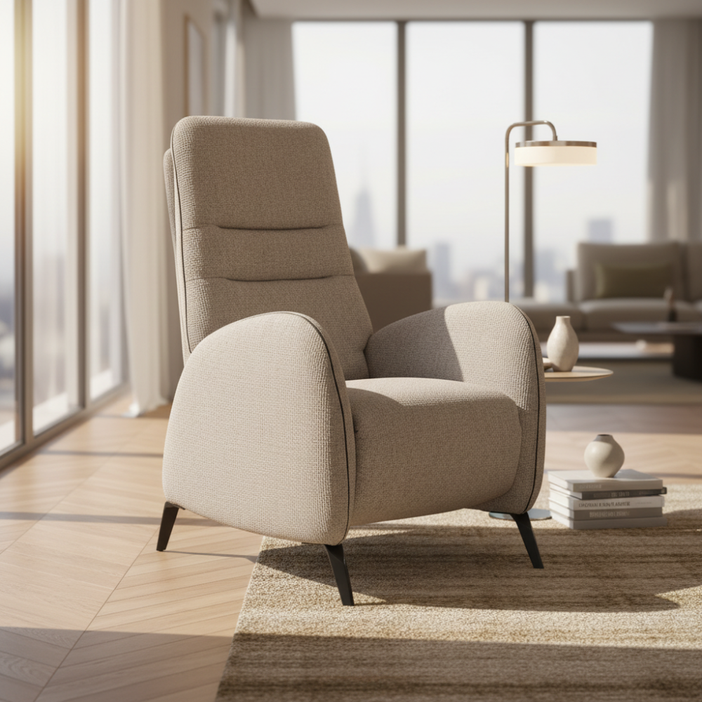 Sillón relax modelo ONIX Tapizado Aquaclean