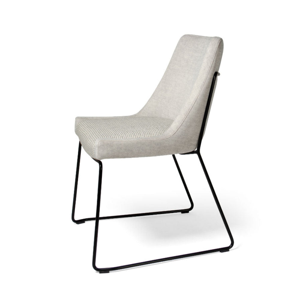 Sillón de diseño patín para mesa comedor