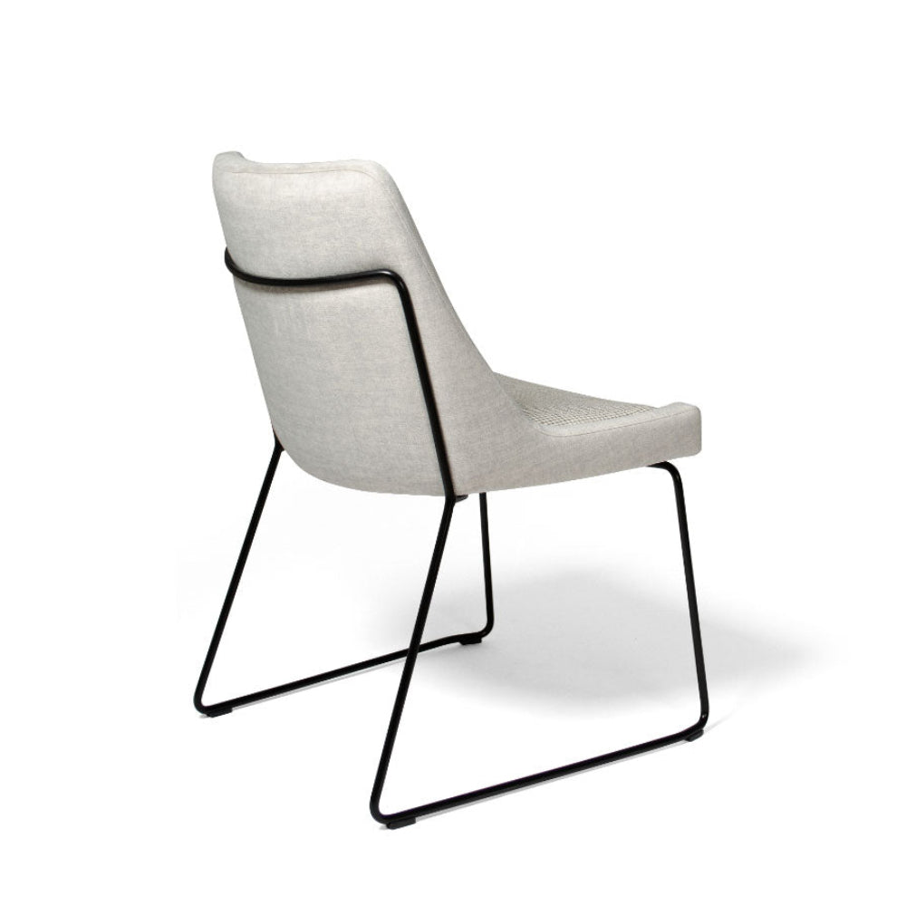 Sillón de diseño patín para mesa comedor