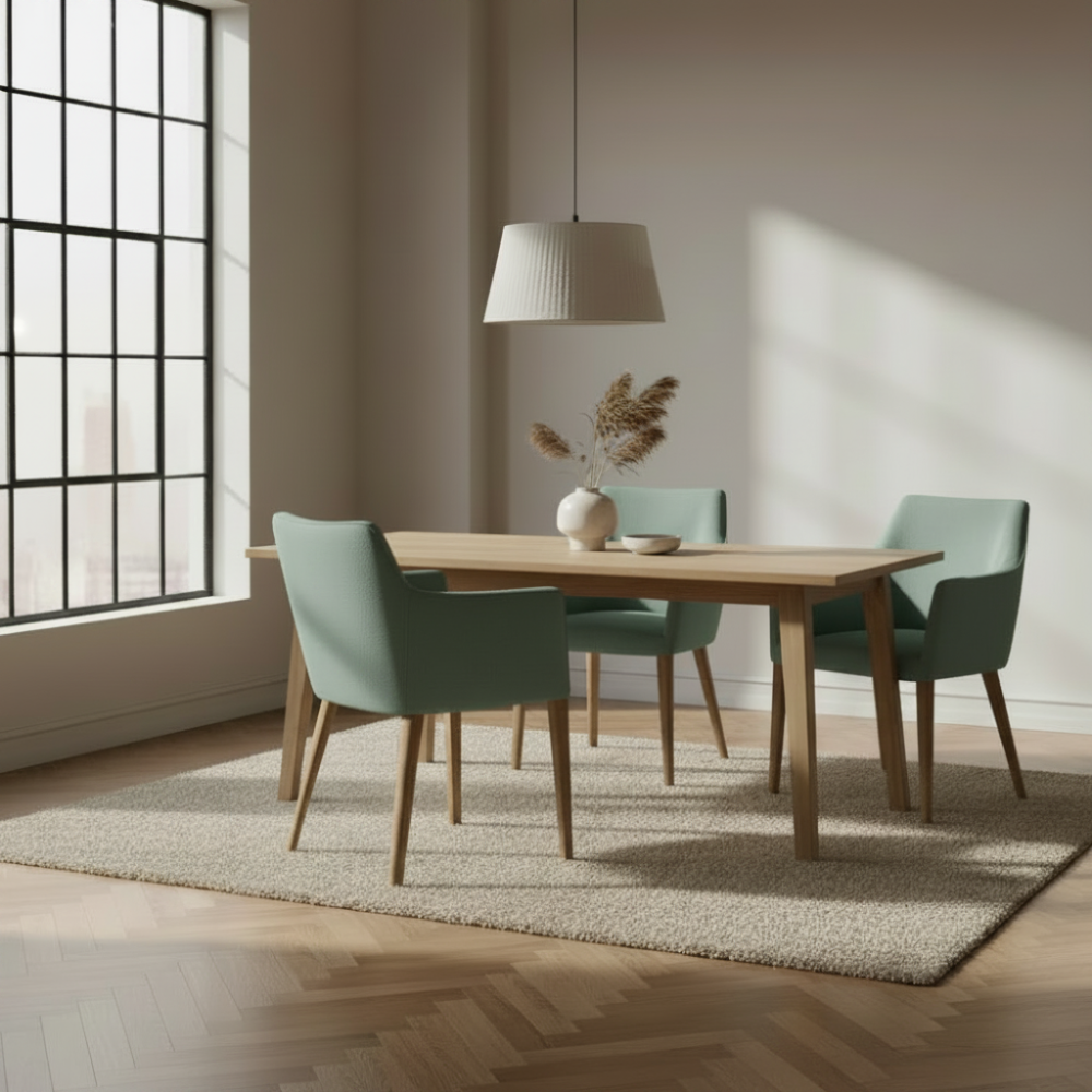 silla hugo en un comedor al más puro estilo sidivani