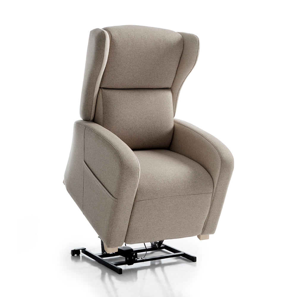 Sillón Relax modelo YPPAH en tapizado en tejido