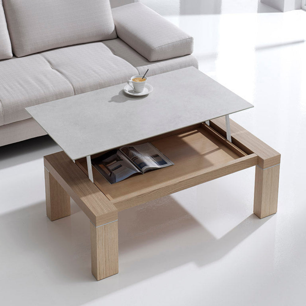 Mesa centro de diseño elevable Modelo IN-RMN