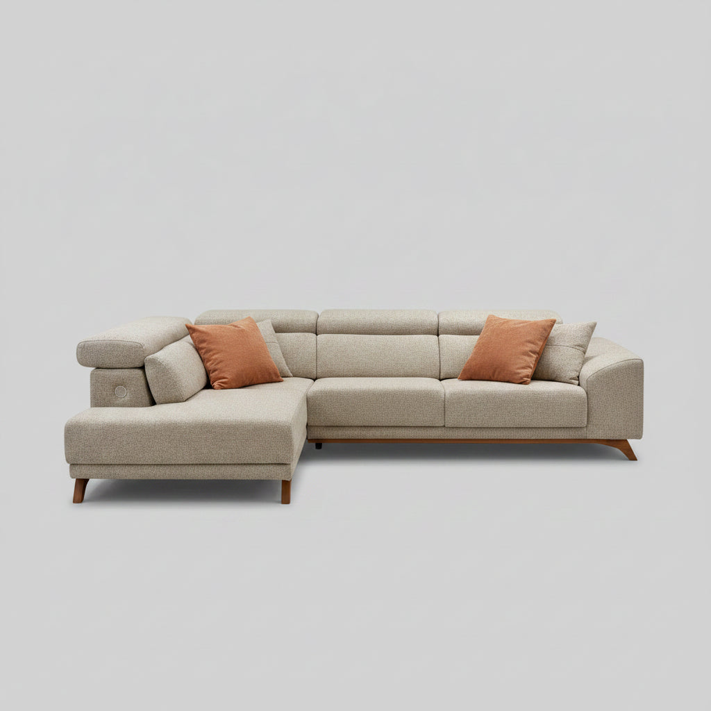 Rinconera chaiselongue de diseño modelo MADEIRA