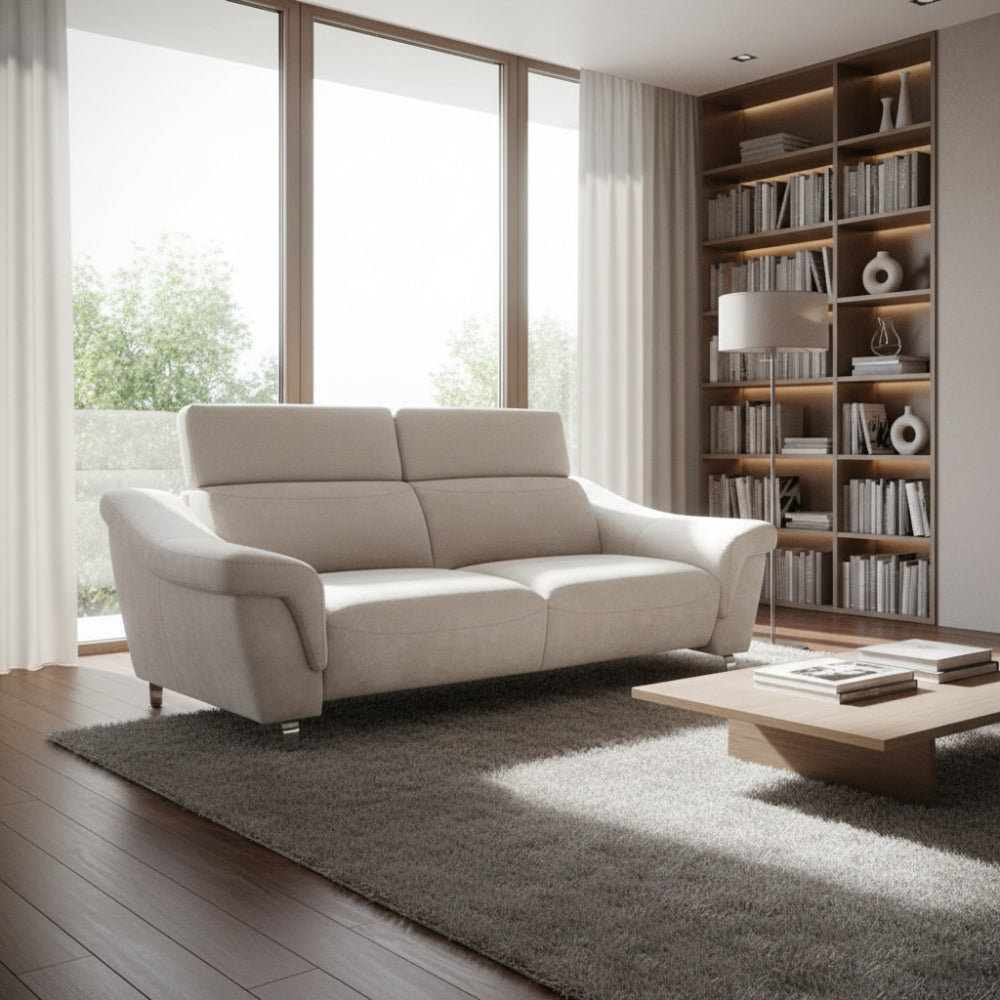 Modelo Padova con patas cromadas Disponible en nuestras tiendas de diseño Sidivani en Madrid y en nuestra web