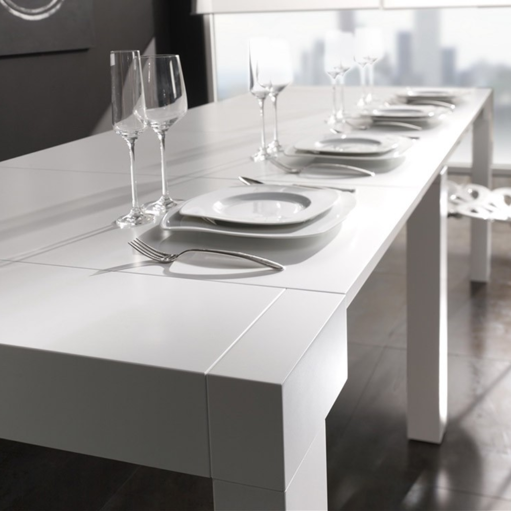 Consola convertible en mesa d ecomedor modelo IN-LMT