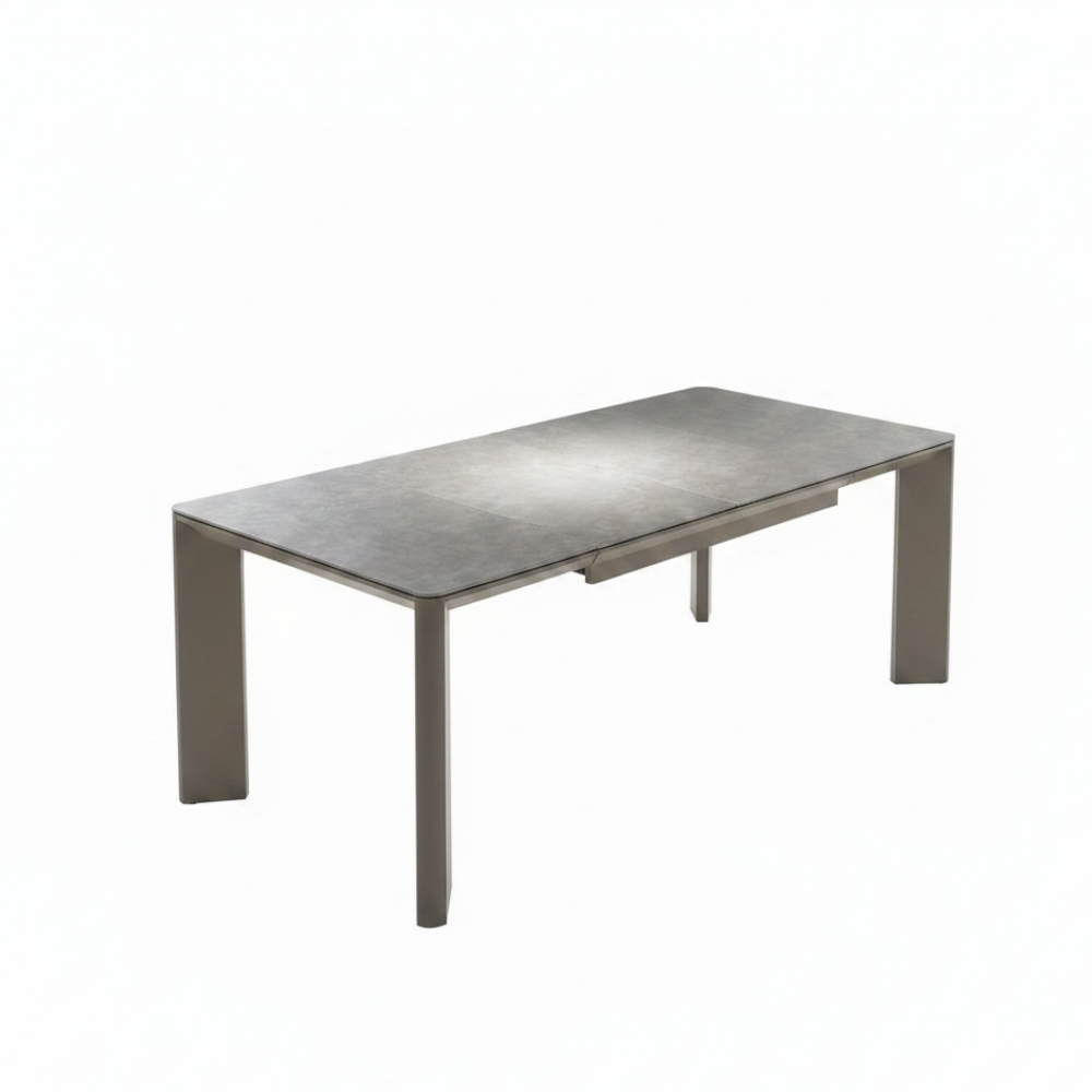 Mesa Comedor Fija o Extensible con tapa cerámica