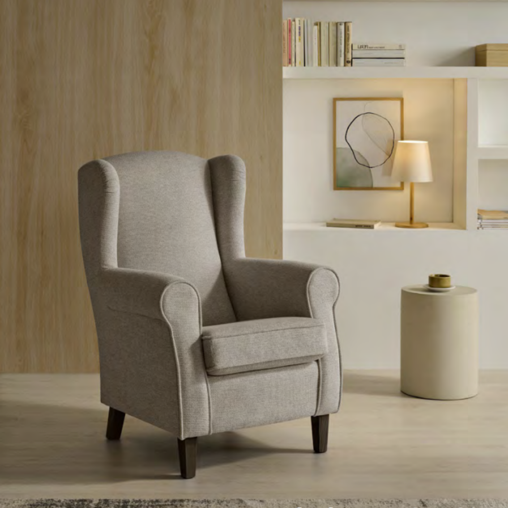 Sillón orejero modelo ORBE Tapizado Express