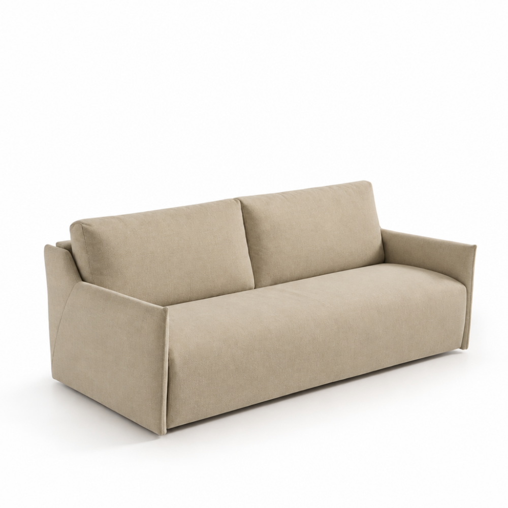 Sofá cama modelo CARTAGENA con sistema Italiano y Tapizado Express