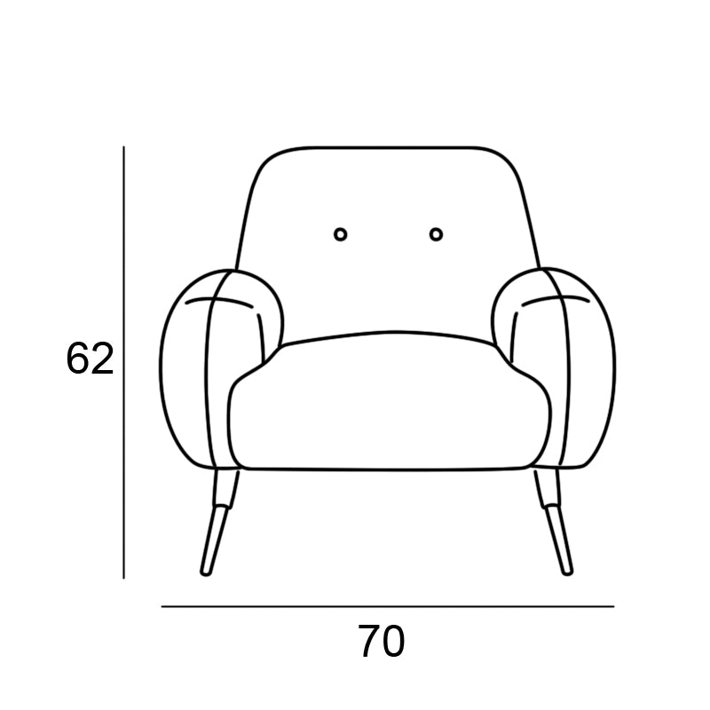 Sillón infantil modelo PETITE MONA