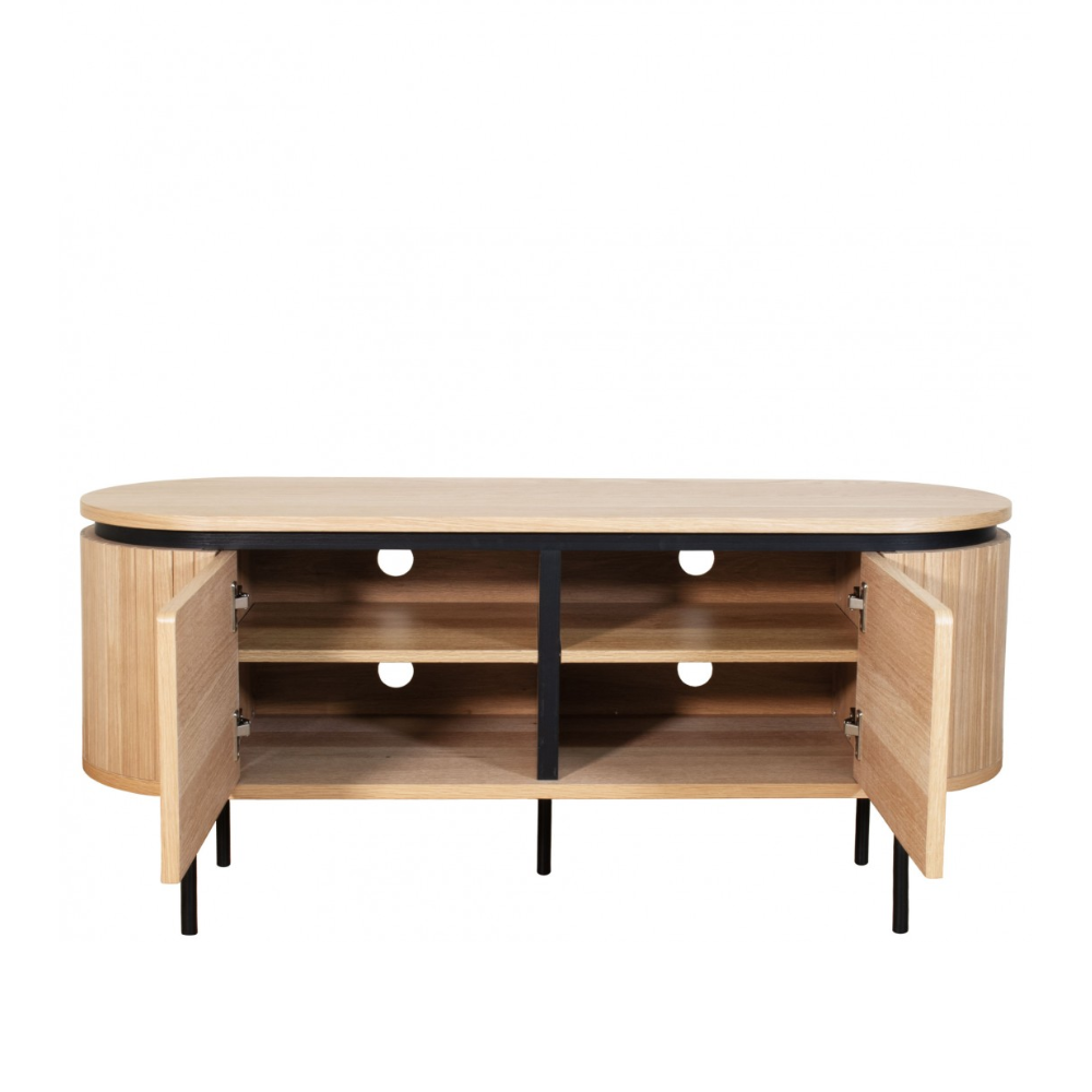 Mueble TV estilo retro – Chapa de Roble