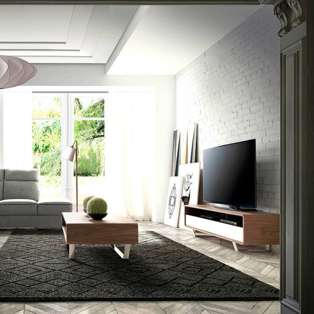 Mueble de TV en DM Lacado Colección Elegance