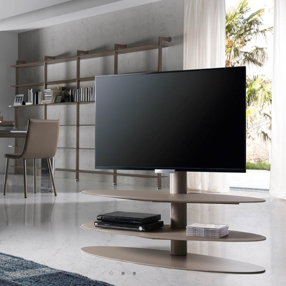 Mueble de TV con Base Giratoria