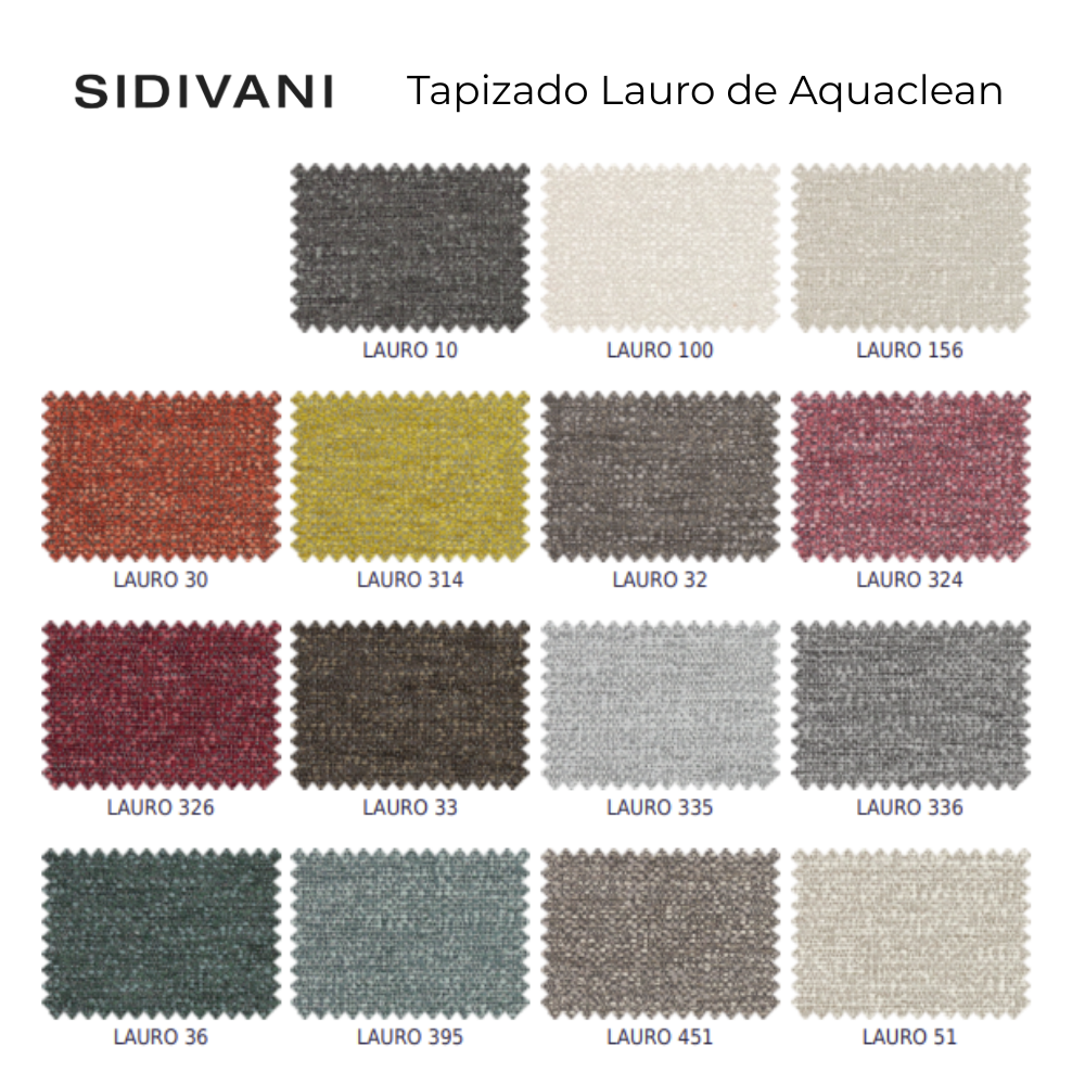 muestrario Lauro de aquaclean 15 colores