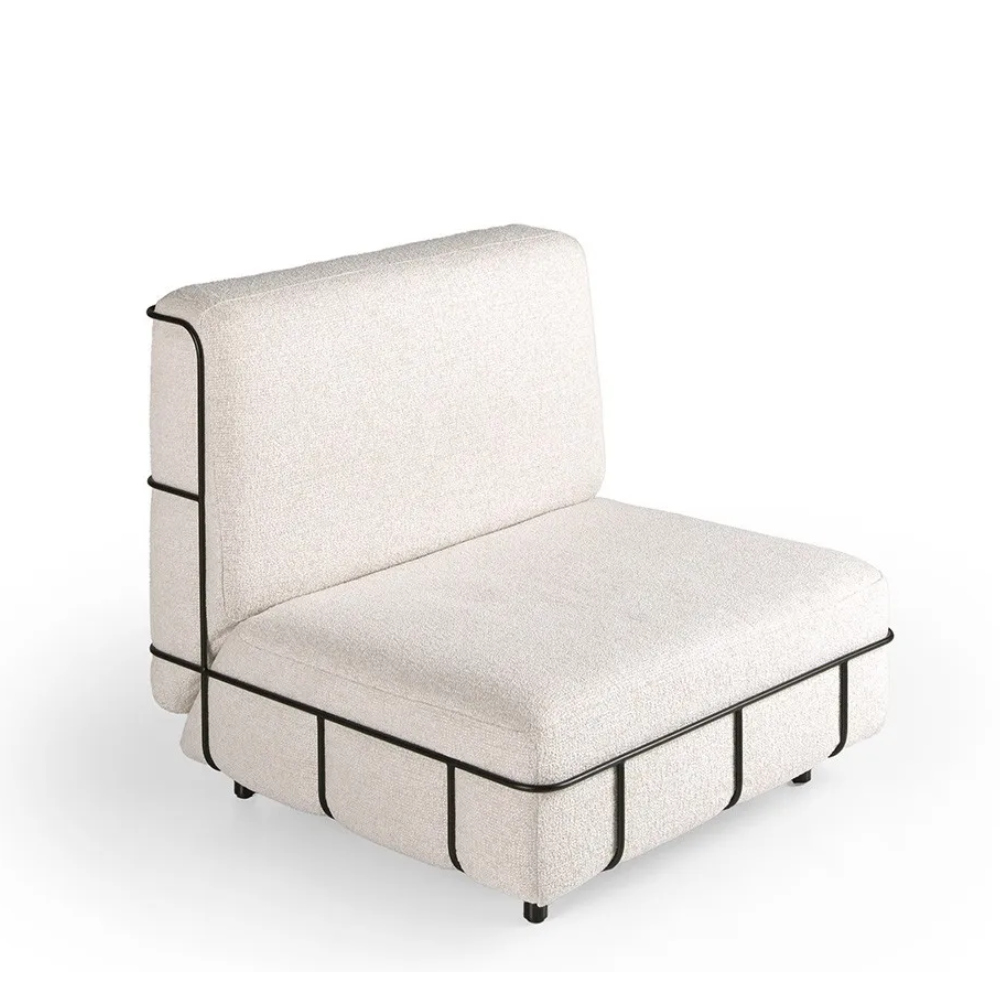 Sillón de diseño modular modelo NC-CLCK Lounge