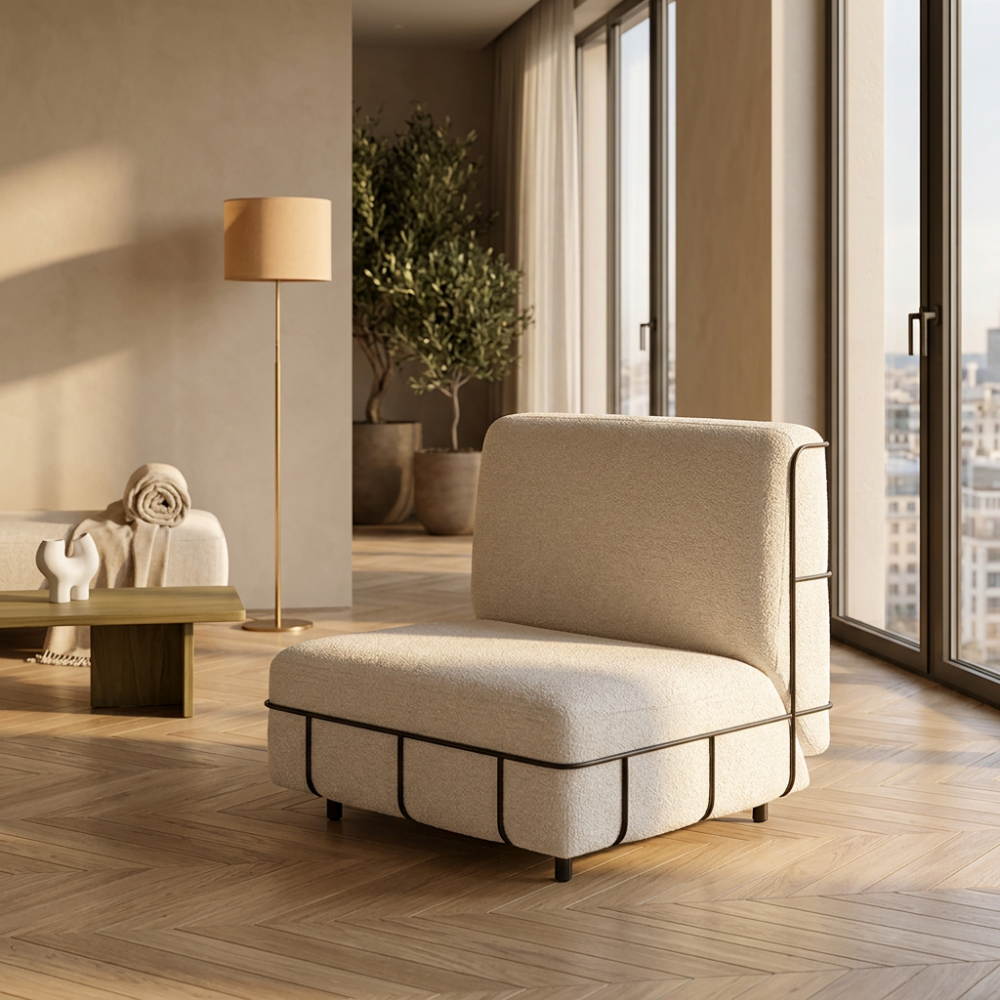 Sillón de diseño modular modelo NC-CLCK Lounge