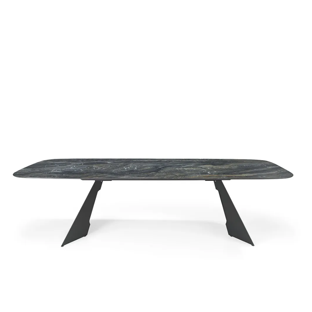 Mesa de Comedor Modelo NC-KV FIX KER Tapa de Porcelánico