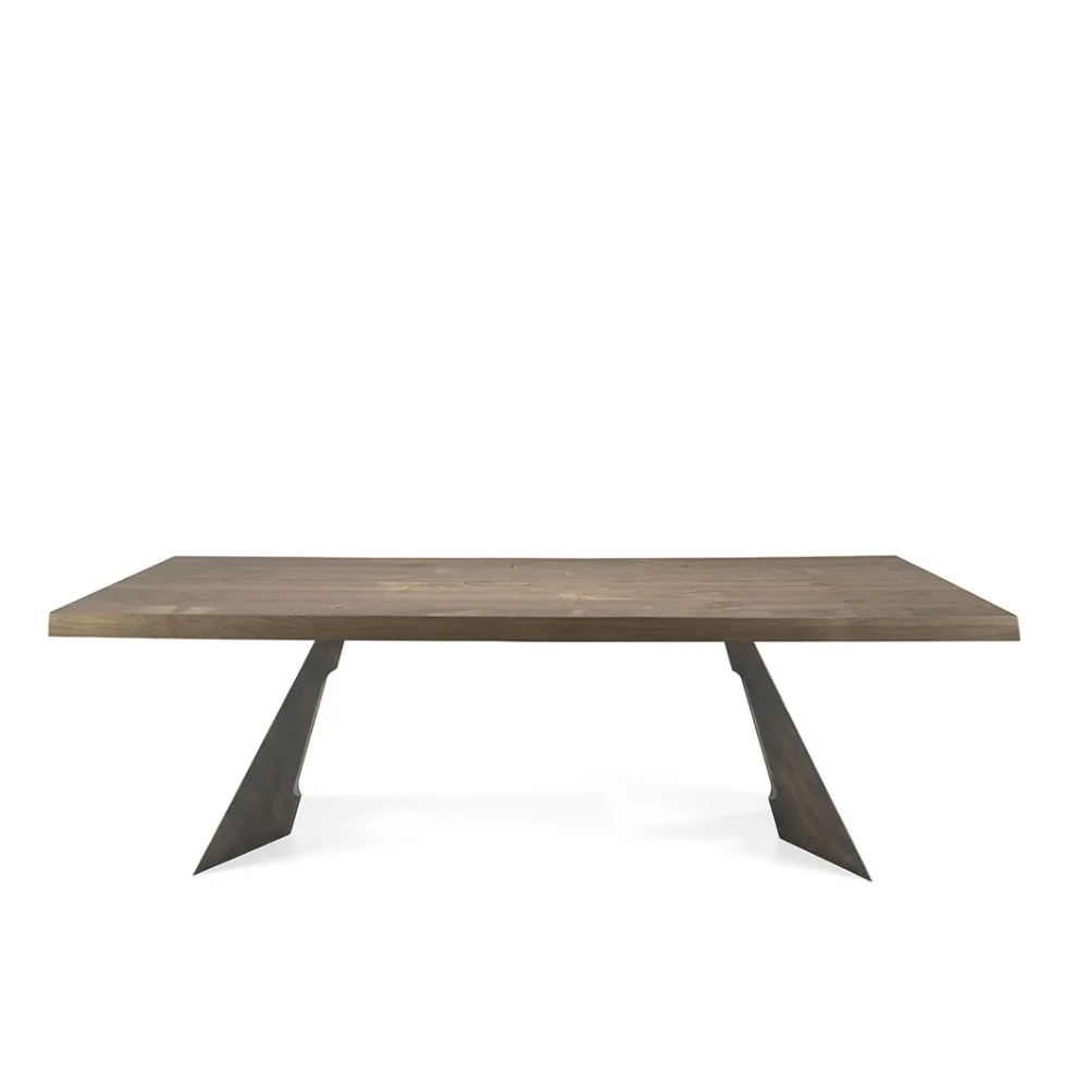 Mesa de Comedor Modelo NC-KV FIX WOOD Tapa de Madera