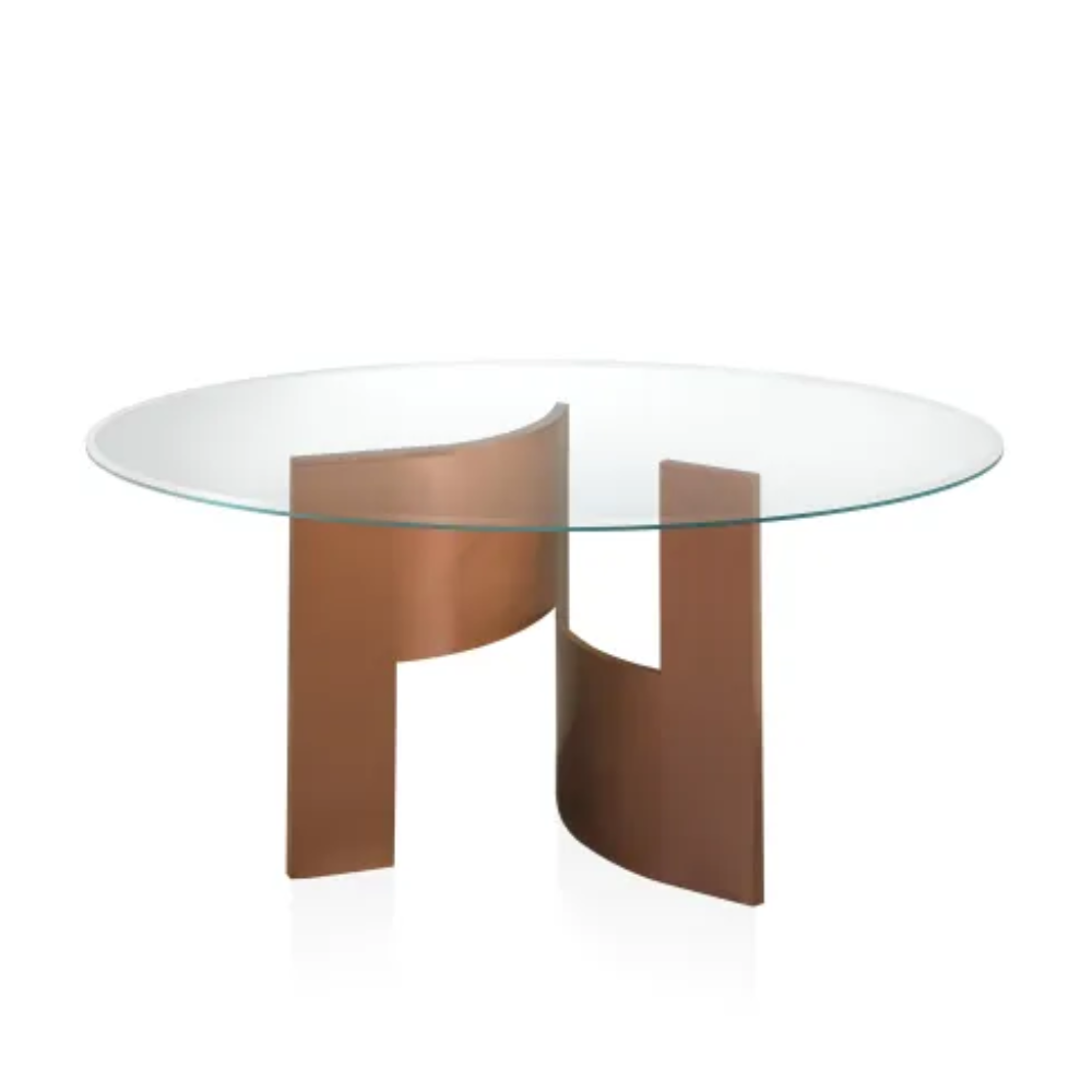 Mesa de Comedor Modelo NC-LMBD A GLASS Tapa de Cristal
