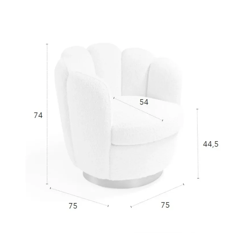 Sillón de diseño modelo NC-TNB Lounge