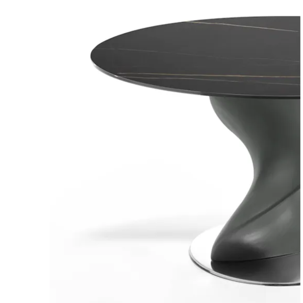 Mesa de Comedor Modelo NC-VNY FIX KER Tapa de Porcelánico