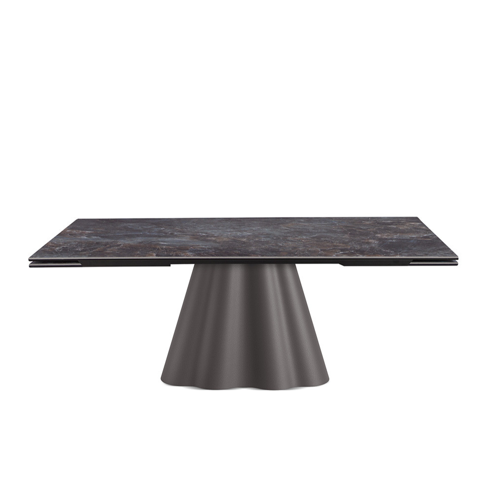 Mesa de Comedor Extensible Modelo NC-FLM EXT KER Tapa de Porcelánico