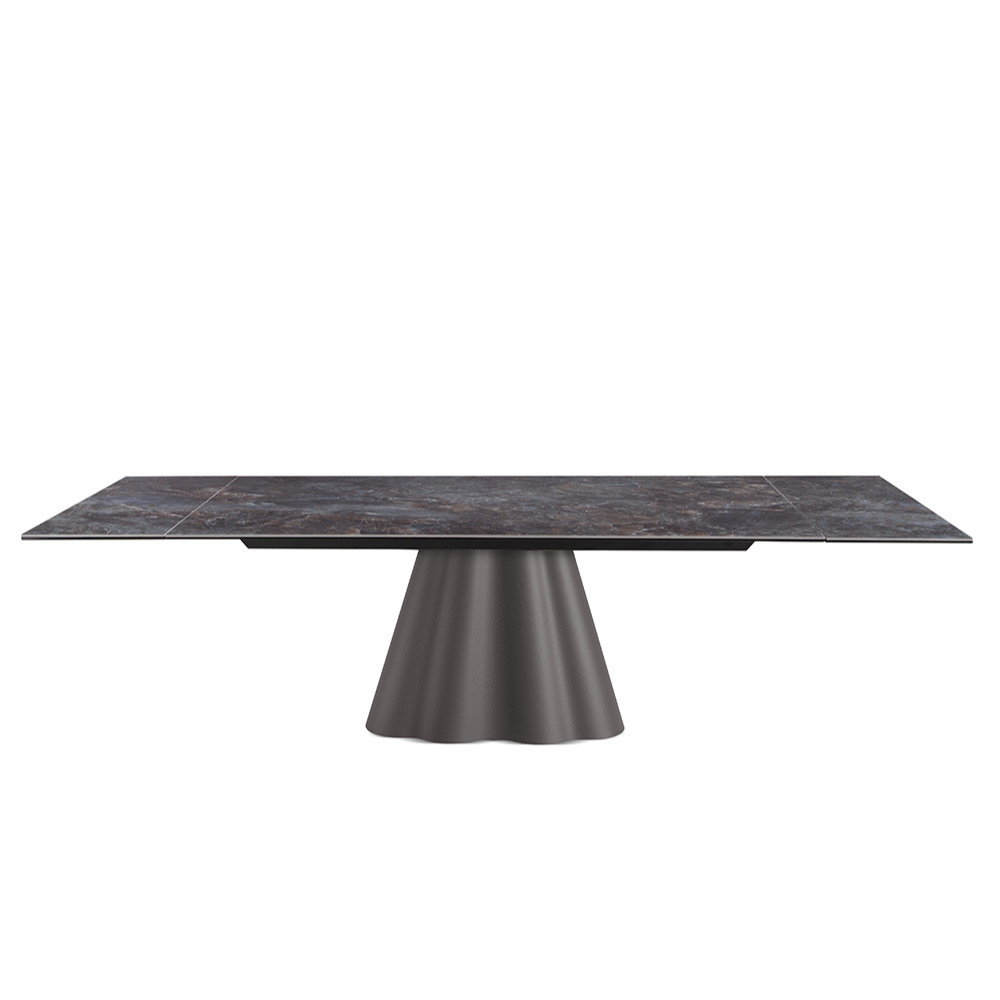 Mesa de Comedor Extensible Modelo NC-FLM EXT KER Tapa de Porcelánico