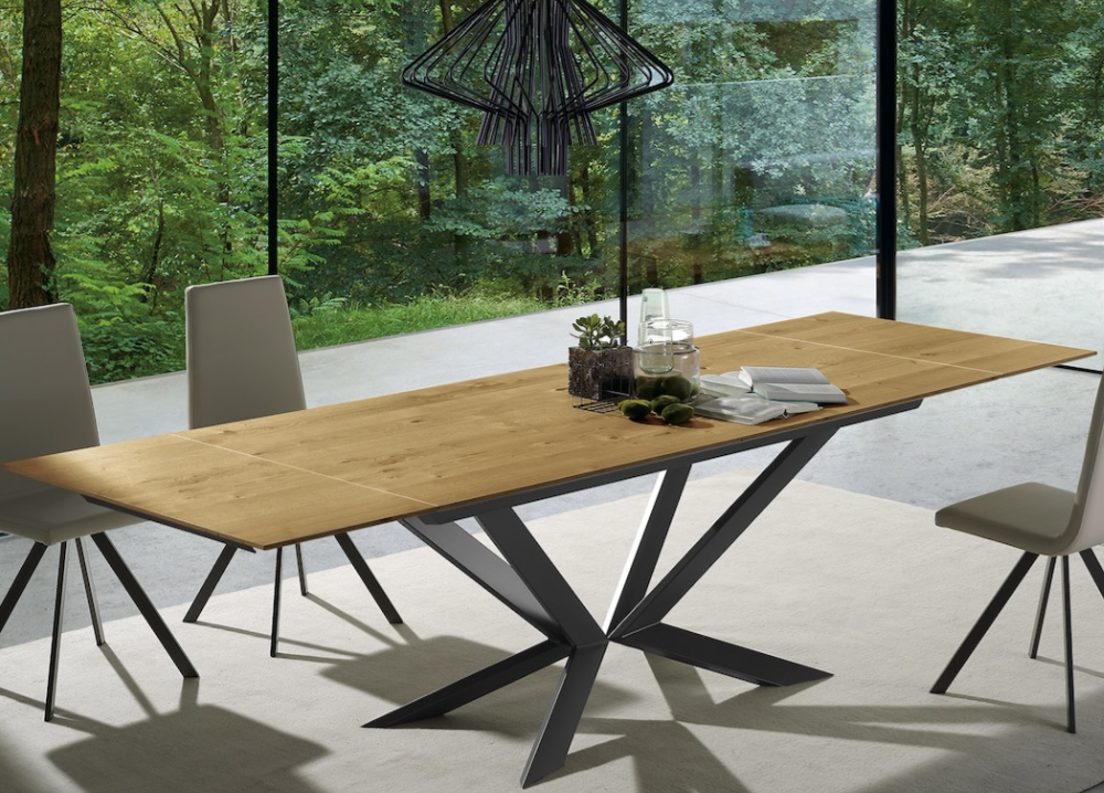 Mesa comedor de diseño extensible modelo RTMTN