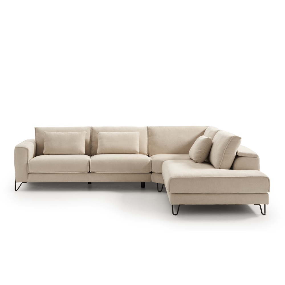 Rinconera de diseño abierto modelo AUSTRAL tapizado Aquaclean