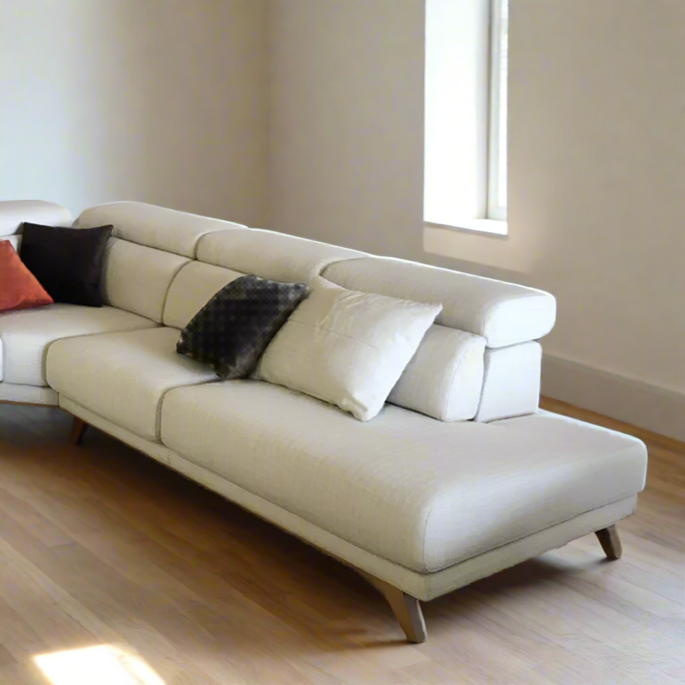 Rinconera de diseño abierto modelo MADEIRA Tapizado Aquaclean