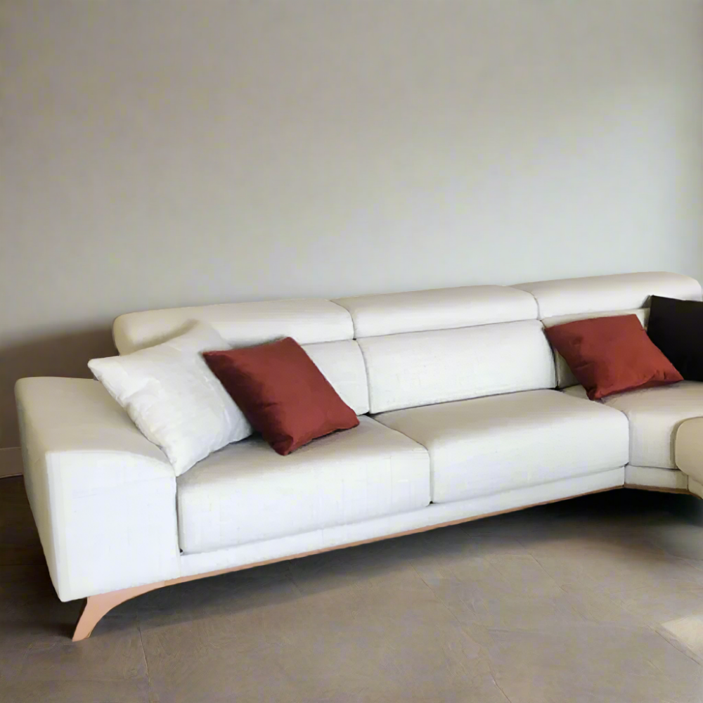 Rinconera de diseño abierto modelo MADEIRA Tapizado Aquaclean