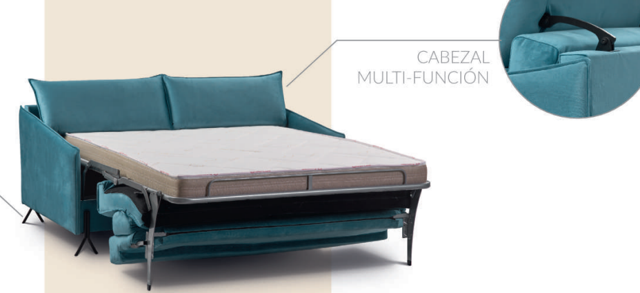 Sofá Cama modelo TURNER con apertura italiana