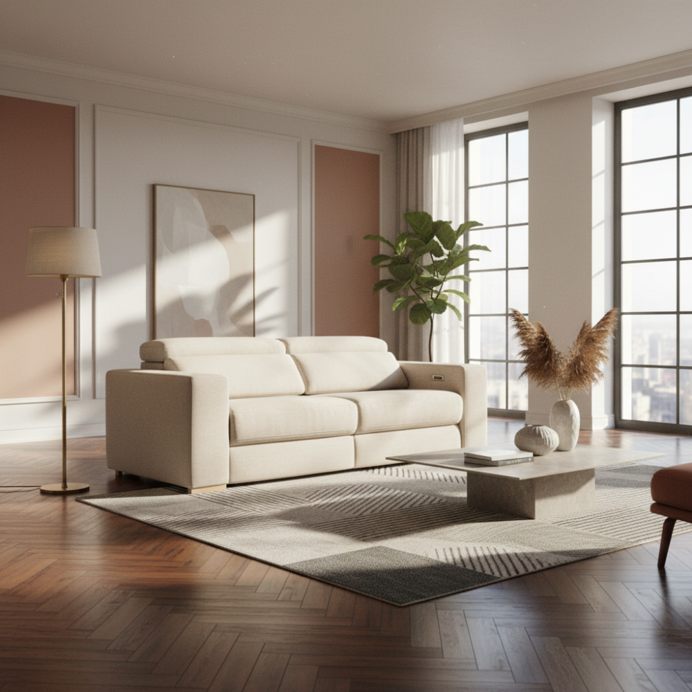 Sofá con asientos relax modelo STING