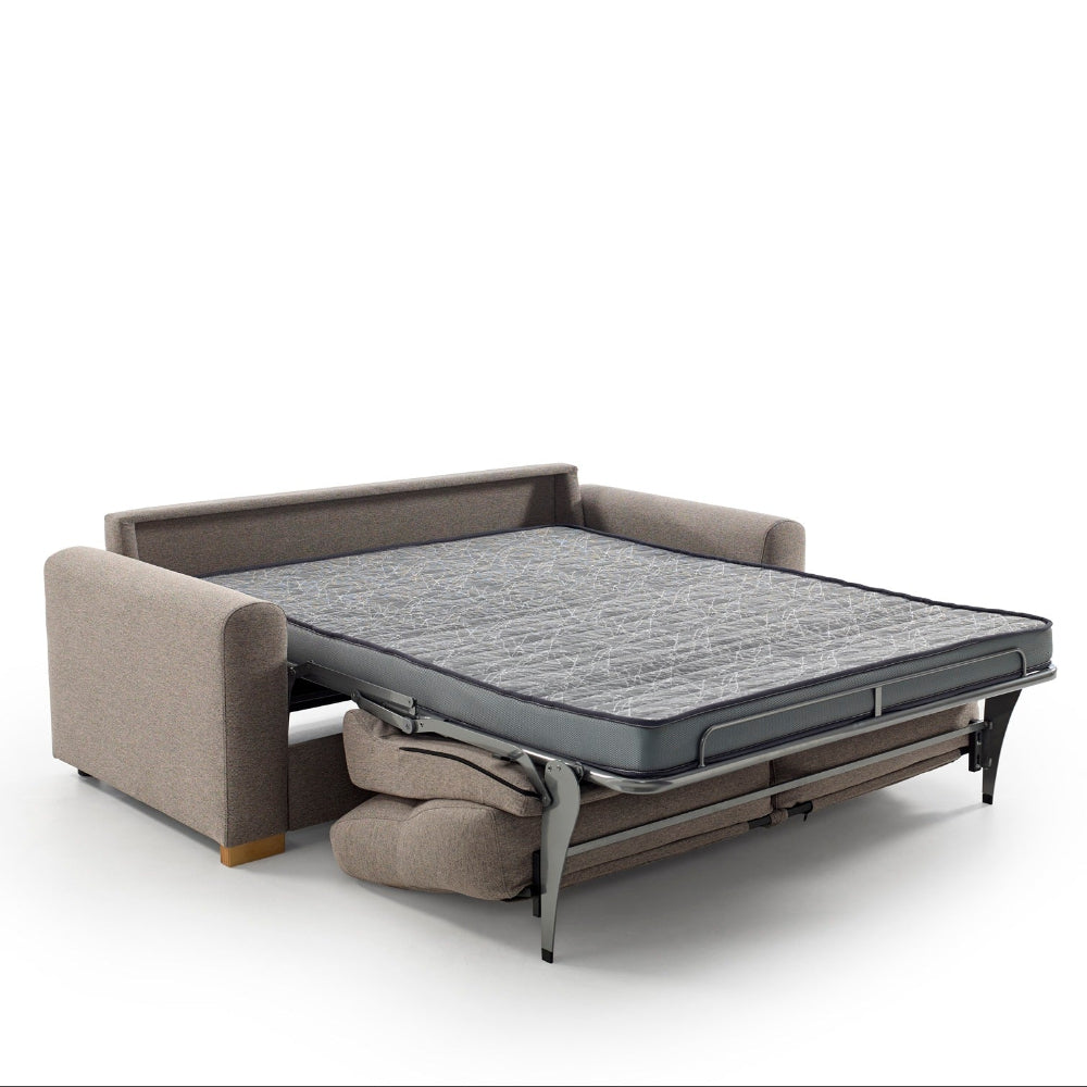 Sofá cama modelo FARO con sistema Italiano Tapizado Express