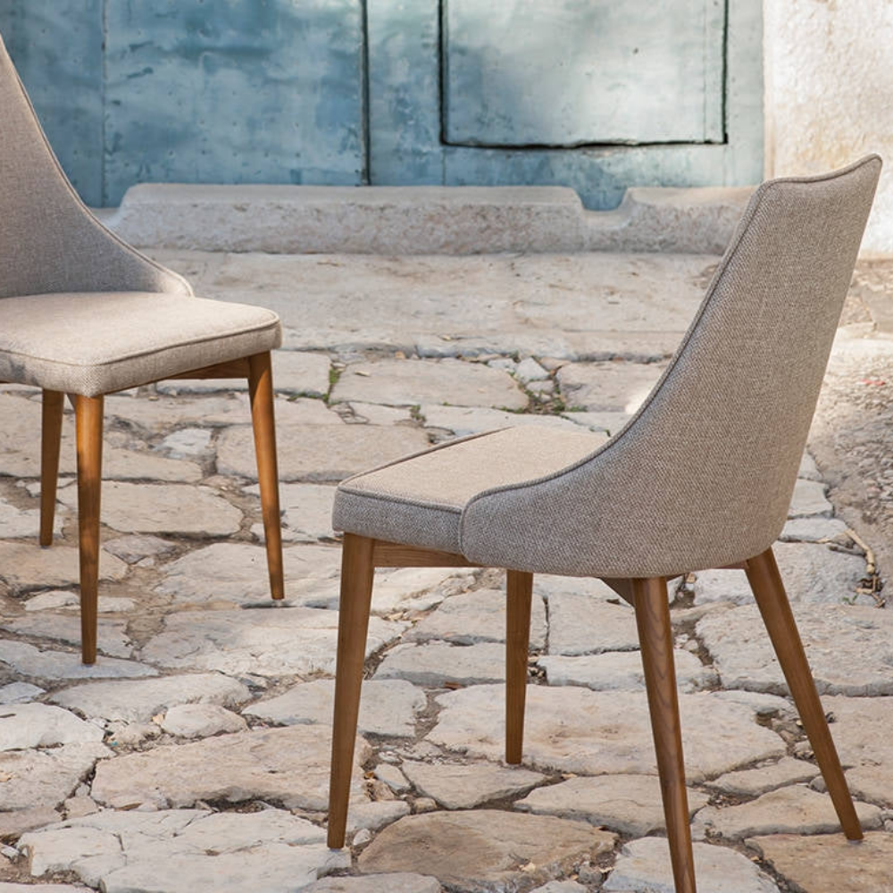 Silla comedor colección Elegance Madera Nogal