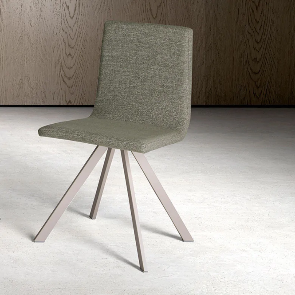 Silla de diseño para Mesa de Comedor Pata metalica