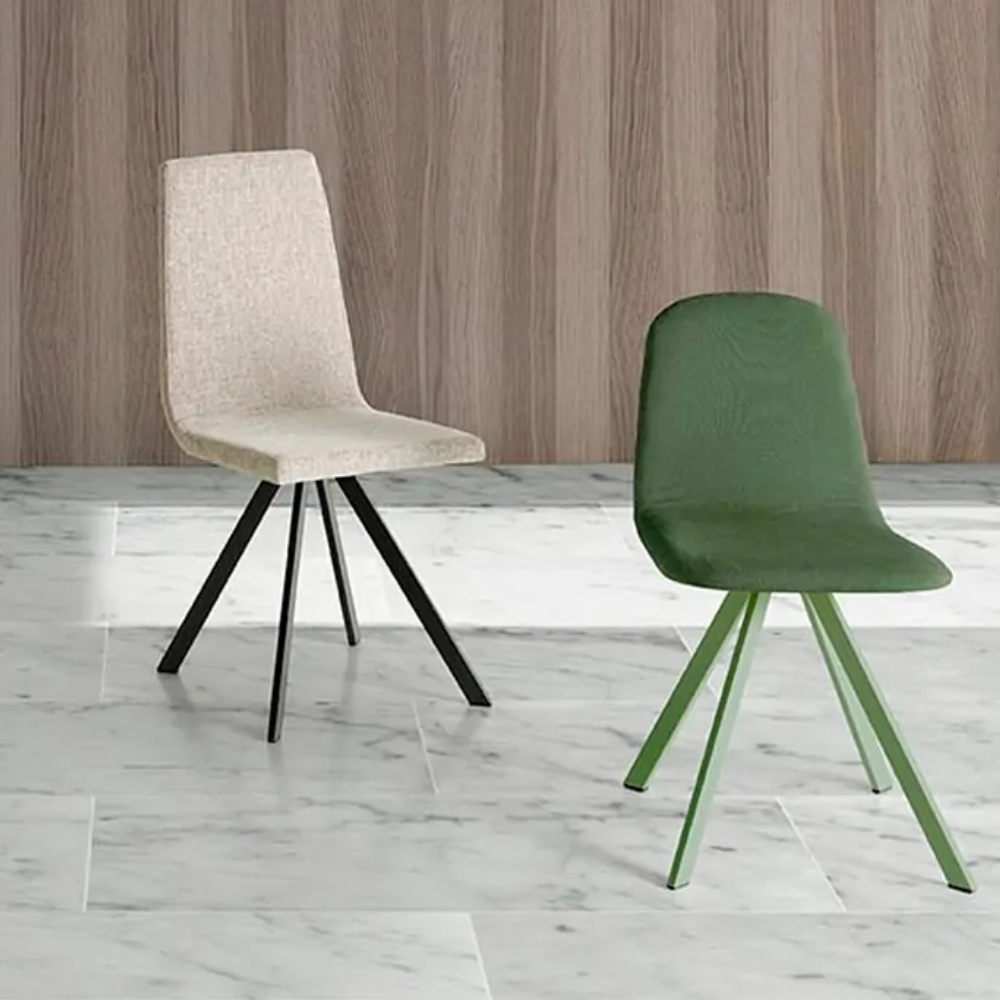 Silla de diseño para Mesa de Comedor Pata metalica