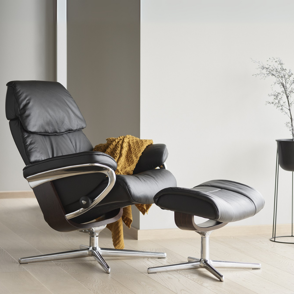 Sillón Stressless modelo RUBY Pie Cross Plus™ System Balance Adapt™