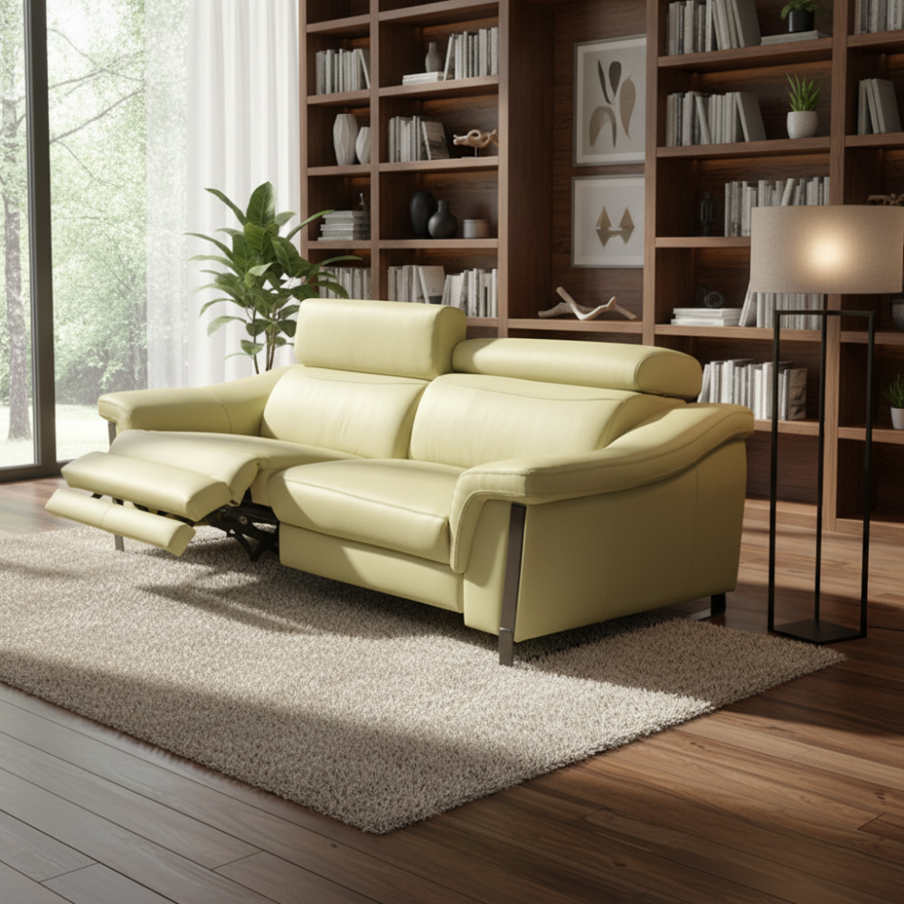 Sofá Relax modelo COPPOLA Tapizado Piel