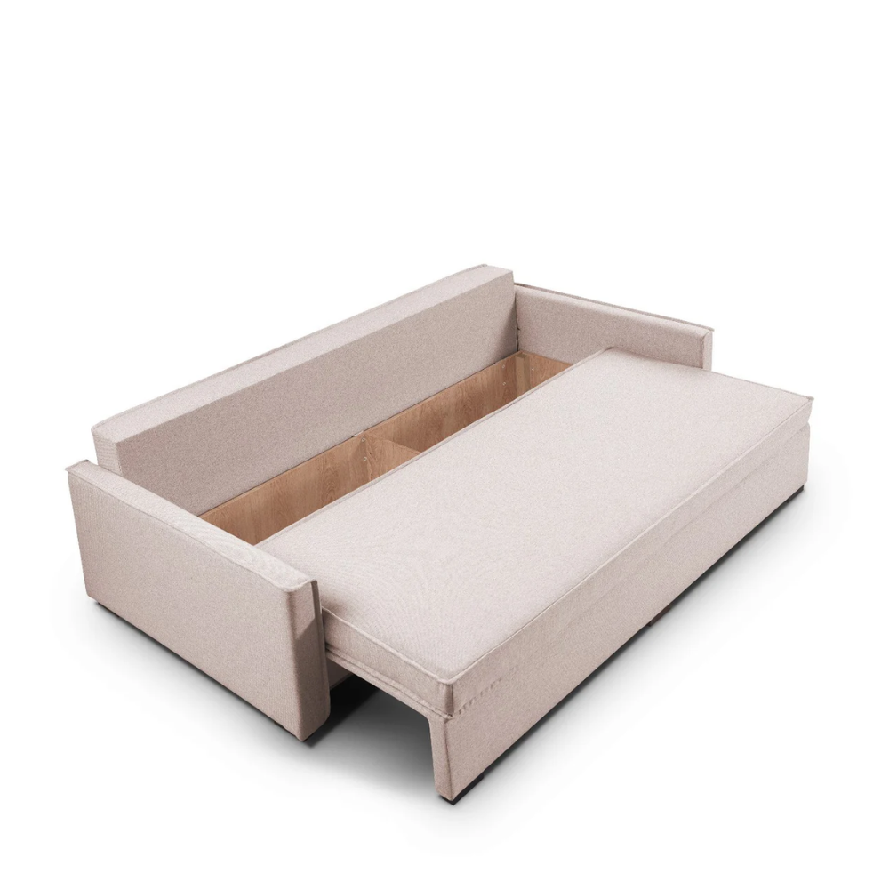 Sofá cama con sistema hop y almacenaje modelo AYO