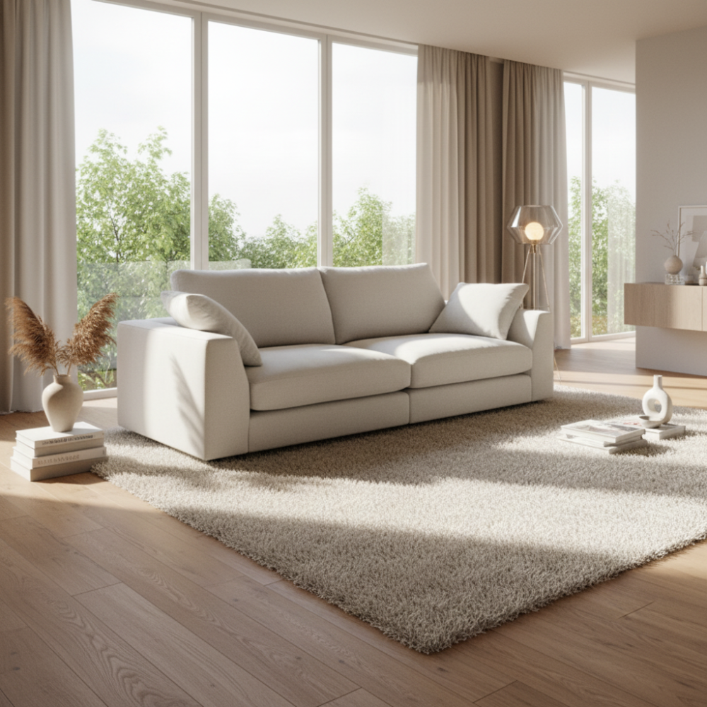 Sofá de diseño modelo IBISSA Tapizado Aquaclean