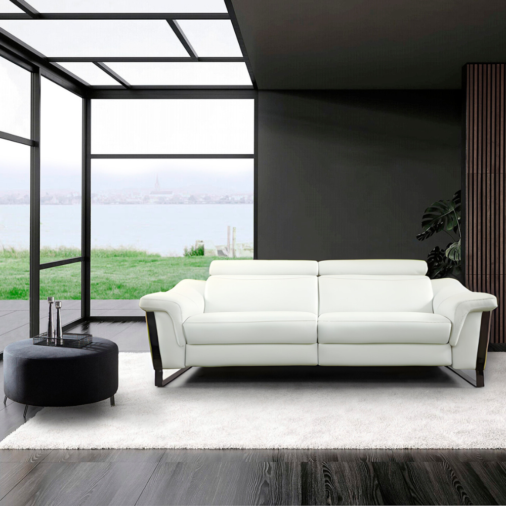 Sofá de diseño modelo COPPOLA Tapizado Piel