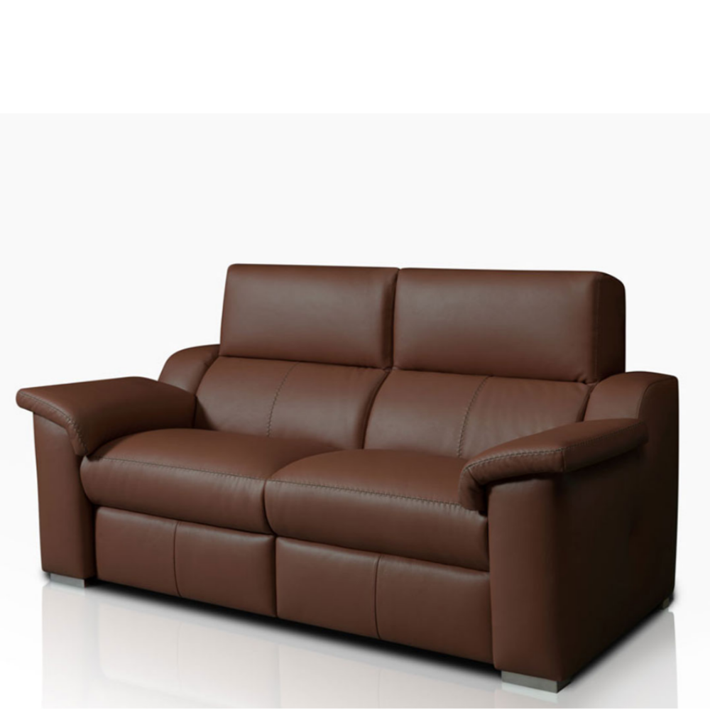 Sofá modelo WAGNER Relax Motorizado Tapizado Piel
